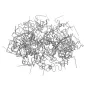 600pcs Standard Pre Cut 0.6/0.8mm Hot Staples For Plastic Stapler Car Repair Welders