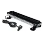 21 Inci 144W 42LED Dua Sisi Trafik Strob Lampu Denyar Bar Lampu Kecemasan Amber Pemasangan Magnet 12V Universal