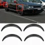 4-Piece/Set Universal Car Wheel Arch Tire Guard Decorative Fender Flexible Yet