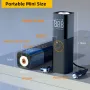 Kablosuz Araba Taşınabilir Hava Pompası Akıllı Hava Şişirme Makinesi Çok İşlevli Yüksek Hızlı Yüksek Basınçlı Şişirme Makinesi Akıllı Dijital Araba Lastiği Hava Pompası