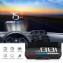 3.5inch LED Screen Car HUD Head-Up Display Car OBD Universal Speedometer Water Temperature High-Definition Suspension Projector