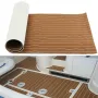 Eluto 2400x900x6mm EVA Foam Light Brown Boat Flooring Faux Teak Decking Sheet Pad