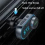 T78 Air Outlet Car bluetooth V5.0 FM Transmitter 30W PD + QC3.0 Fast Charger Hi-fi Music Player Hands-free Calls U Disk AUX Bass 7 Colors Backlit Light