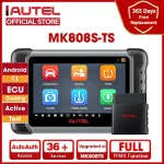 AUTEL MaxiCOM MK808TS Automotive OBD2 Diagnostic Tool Car Scanner TPMS Service Programming Sensor and Bluetooth