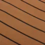 2400x1200x6mm EVA Foam Brown Faux Teak Boat Flooring Decking Sheet Pad