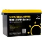 Gokwh 12V 230AH LiFePO4 litiumbatteri 2944Wh 200A BMS 6000+ djupa cykler Inbyggd smart app Bluetooth Perfekt för husbil, marin, energilagring i hemmet