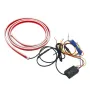12V Universal Kap Mobil Lampu Hias Kuning Putih Dinamis LED Siang Hari Lampu Strip Lampu Depan Mobil Strip Pindai