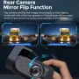 AZDOME M550 Pro Araba Kamerası 3 Kanal 4K 5.8Ghz WiFi Ön Kabin 1080P Arka DVR Kamera GPS Gece Görüşü Ücretsiz 64G TF Kart