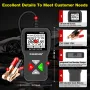 Kingbolen BM550 Mobil Listrik 6V 12V 24V Multifungsi Tampilan Digital Cerdas Uji Baterai Profesional Diagnosis