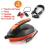 16PSI High Pressure SUP Air Pump for Inflatable Stand Up Paddle Boards, Boats,Kayak,12V DC Car Connector Automatic Stop