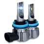 2 adet DC9-16V Evrensel Araba LED Farı 32800LM H4 H7 LED Ampul 3570 Çip 90W Sis Lambası IP67 Su Geçirmez 6000K