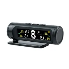 High-Precision Wireless Tire Pressure Monitor System 360° Rotatable 433.92 MHz Hidden Tire Pressure Monitor Car Tire TPMS Display