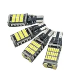 Pacote com 4 Super Brilhantes T15 4014 45-SMD LED Luzes de Ré de Carro Decodificação de Corrente Constante Luzes de Nevoeiro de Cauda Giratória Lâmpada Automática Branca