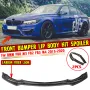 PARA SA BMW M3 M4 F80 F82 F83 FRONT LIP SPLITTER SPOILER ESTILO NG PAGGANAP CARBON