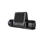 Car Dash Cam Camera Front Interior Rear 3 Lens Camera HD 1080P Car DVR with 64G Memory Card Wifi