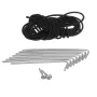 7m x 50cm Caravan Motorhom RV Cover Apron Awning Mud / Draught Skirt Wheel Arch Covers