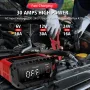 HTRC 6V 12V 24V 10A-30A Smart Repair Battery Maintainer Charger P30 Charging Charger for Car Motorcycle Boat Lead-Acid AGM Lithium LiFePo4 Battery