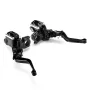 7/8\ Motorcycle Master Cylinder Hydraulic Brake Pump Clutch Handlebar Lever Reservoir Set