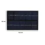 5V 2W Solar Panel Output USB Outdoor Portable Solar System Cell Phone Charger Solar Panel Battery Module Power Panel