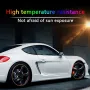 8M Universal Car Hubcap Wheel Rim Protector Stickers Anti-Scratch Anti-Scuff Auto Tire Rim Plated Strip Protective Decoration