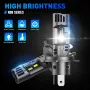 NOVSIGHT A500-N99 Series 2PCS 24000LM LED Car Headlights IP68 Waterproof 100W 6500K Car LED Headlamps High Brightness
