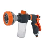 Multifunctional Portable Auto High Pressure Water Gun Watering Foam Gun Car Wash Tool For Car Garden