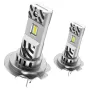 SEALIGHT S6-H7 Pair Car LED Headlight Bulbs 30W 3000LM 6500K High Power Canbus Super Bright 5530 LED Chips IP68 Waterproof