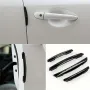 Universal 4PCS Pintu Kereta Jalur Anti-Calar Pelindung Pintu Pelindung Tepi Pintu Bumper Pelindung Tepi Pintu Tepi
