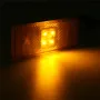 4 LED 24V Truck Trailer Lorry Side Marker Light Lamp Amber White Red