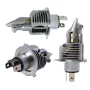 Pair H4 80W Car Front LED Headlight Bulbs Hi-Low Beam for Lighting Modification 6000K IP67 Waterproof 16000LM