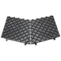 2pcs Front Bumper Lower Mesh Grill Trim Cover Left and Right For BMW E60 E61M
