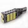 4-Pack Super Bright T15 4014 45-SMD LED Car Reverse Lights Constant Current Decoding Turning Tail Fog Lamps Automatic Bulb White