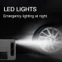 120W 12V Portable Corded Car Air Inflator Pump with LED Lighting Automatic Tire Pumping with Intelligent Digital Display