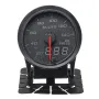 Eluto Universal 2\ 52mm 12V Oil Pressure Gauge Meter With Sensor 10 Color LED Tinted Face PSI