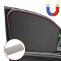 10 Strong Magnetic Full Light-Shielding Magnetic Car Curtains Magnetic Suction Type Non-Transparent Summer Sunscreen Car Sunshade
