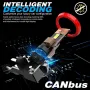Kit de conversion de phares antibrouillard à LED pour voiture General Liang H1 / H4 / H7 / H11 / 9005 / 9006, 2 pièces, Plug-and-Play intégré, 6 000 K, blanc froid