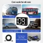 Universal Car GPS HUD Heads Up Display Car Speedometer Display Vehicle Speed Kilometers Per Hour Miles Speedometer