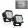 NOVSIGHT 2PCS 3 Inch Flood Beam Light LED Pod Light Square Cube Lamp IP68 Waterproof for Truck ATV UTV SUV Boat Car