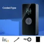 Corded/Cordless 100W Portable Car Air Pump with LED Lighting & Digital Display 30L/Min 12V Car Inflatable Pump