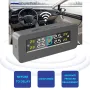 Lastik basınç monitörü TPMS Lastik Basınç İzleme Sistemi Araba Lastik Basınç İzleme Sistemi Ekran Harici Sensör Lastik Sıcaklığı
