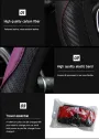 Car Steering Wheel Cover Anti Slip Universal 37-38cm Steering Decoration Accessories