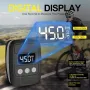 Mini Portable Bicycle Pump Air Inflator 120PSI Type-C Rechargeable Bike Pump For Bike Schrader Presta Tires With Digital Display