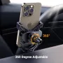 UGREEN Car Phone Holder Vent Phone Mount Air Vent Clip Cell Phone Holder Compatible with iPhone 16 15 14 13 12 Pro Max Mini PlusiPhone 11 SE XS XR 8 7 6 6S Smartphone