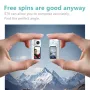 2.7K Body Camera 180° Twist Lens Camera Action Camera Thumb Camera Sports Camera Mini WIFI Sprint Action Moto Pro Cat 1080P Small Motorcycle Riding Video
