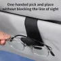 Car Sunglasses Clip Sun Visor Clip Multi-functional Sunglasses Holder Portable Sunglasses Clip Document Holder