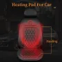 12-24V Universal Single Car Seat Heated Cushion Electric Heating Pad Winter Seat Warmer Cover Car Heating Pad