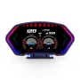 6-inch LCD Screen P3 Car Head Up Display 36 Function OBD+GPS Dual System HUD Slope Meter Accelerometer Breathing Ambient Light