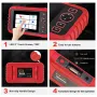 LAUNCH CRP123X V2.0 Car OBD2 Diagnostic Tools OBD II Scanner Engine ABS Airbag SRS AT Code Reader Free Update Automotive Tools 2024 Version