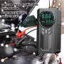 เครื่องกระตุ้นการกระโดดรถยนต์แบบพกพา 3-in-1 12V พร้อมเครื่องอัดอากาศ ปั๊มลมรถยนต์ไฟฟ้าไร้สายพร้อมแหล่งจ่ายไฟสตาร์ทฉุกเฉิน