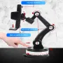 Supporto per telefono cellulare girevole a 360° per auto, antiurto, multifunzione, supporto per navigatore per auto, pannello strumenti, ventosa, parabrezza, console centrale per auto